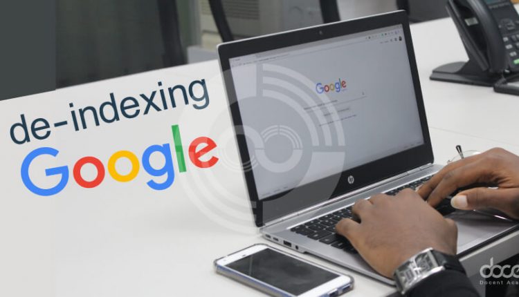 حل نشدن de-indexing گوگل